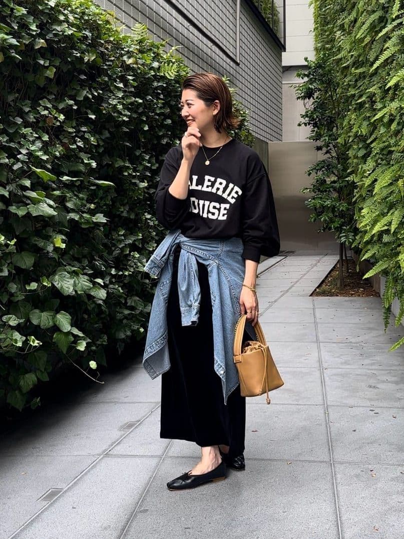 リヴドロワ 【MONN.:.(モン)】ビッグデニムシャツ ブルー - メルカリ