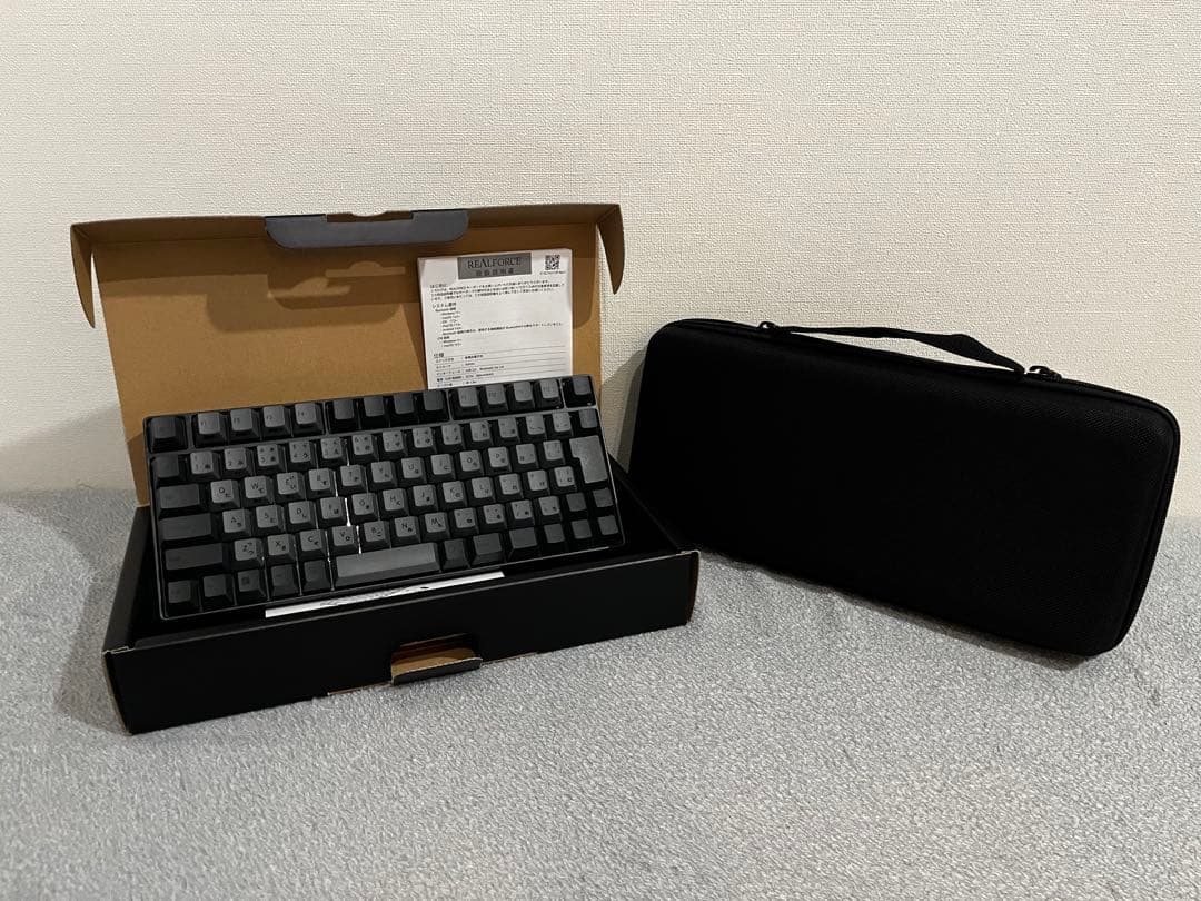 F*i様 REALFORCE RC1 45g 日本語配列 専用ケース付