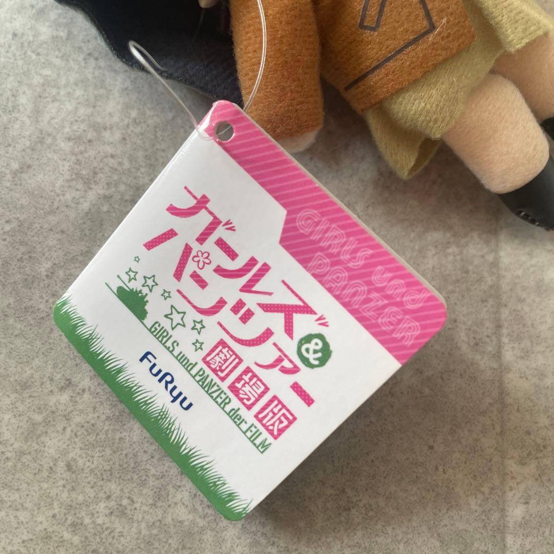 ガールズ&パンツァー劇場版ぬいぐるみタグ付アニメグッズ平成レトロ