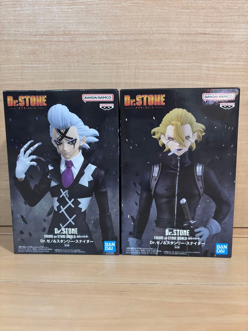 Dr.STONE フィギュア 造形の科学 Dr.ゼノ＆スタンリー・スナイダー
