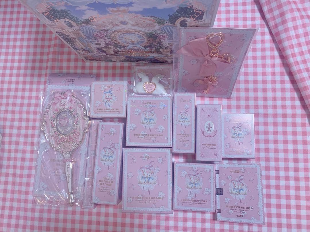 フラワーノーズ　バニーガーデンテイルズ　豪華12点ピンクセット　新作 フラワーノーズ バニーガーデンテイルズ 豪華12点ピンクセット 新作