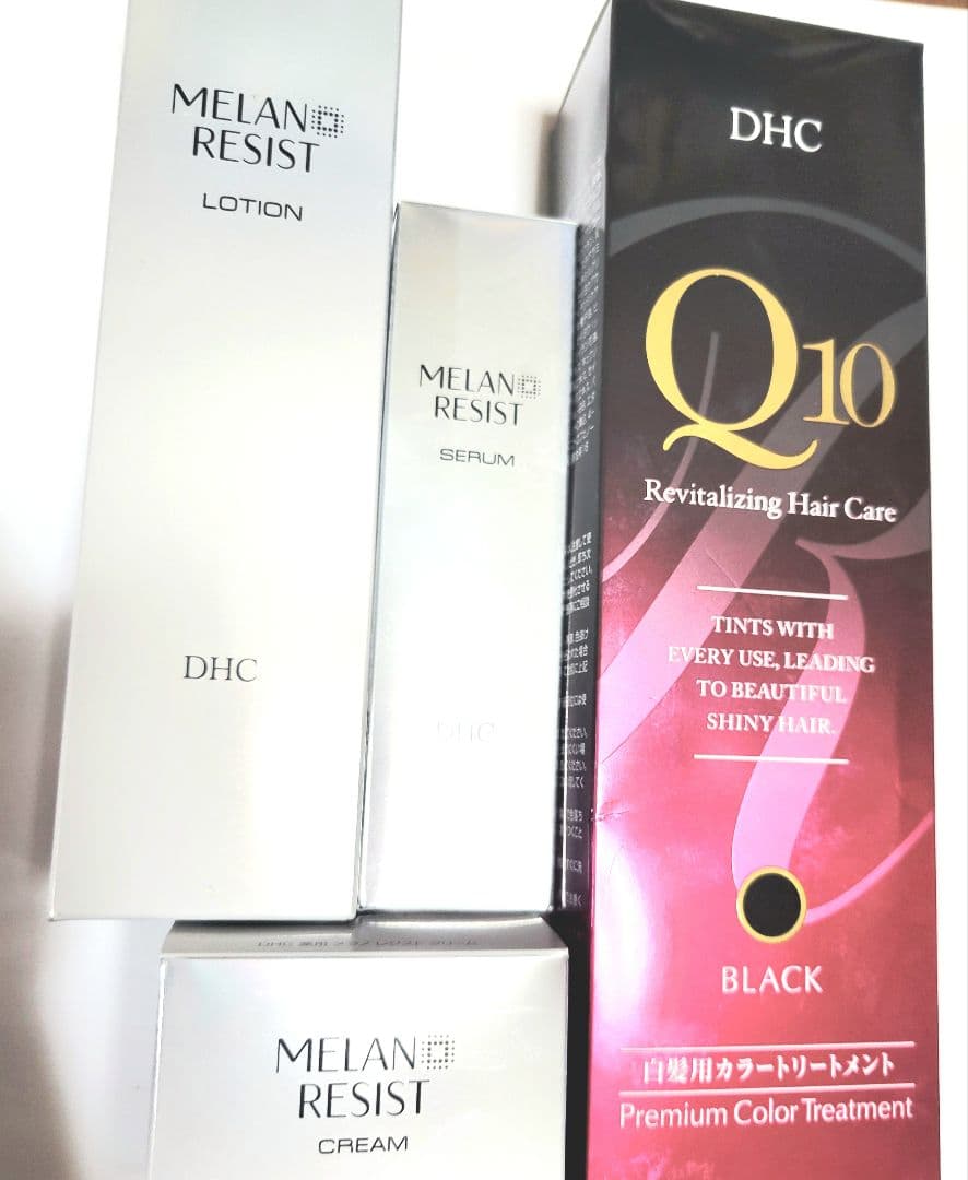 DHC薬用メラノレジストローション　クリーム　セラムとカラートリートメントセット