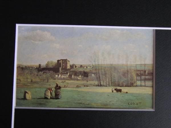 コロー、ラ・フェルテ=ミロンの風景、希少額装用画集、新品額装 - メルカリ