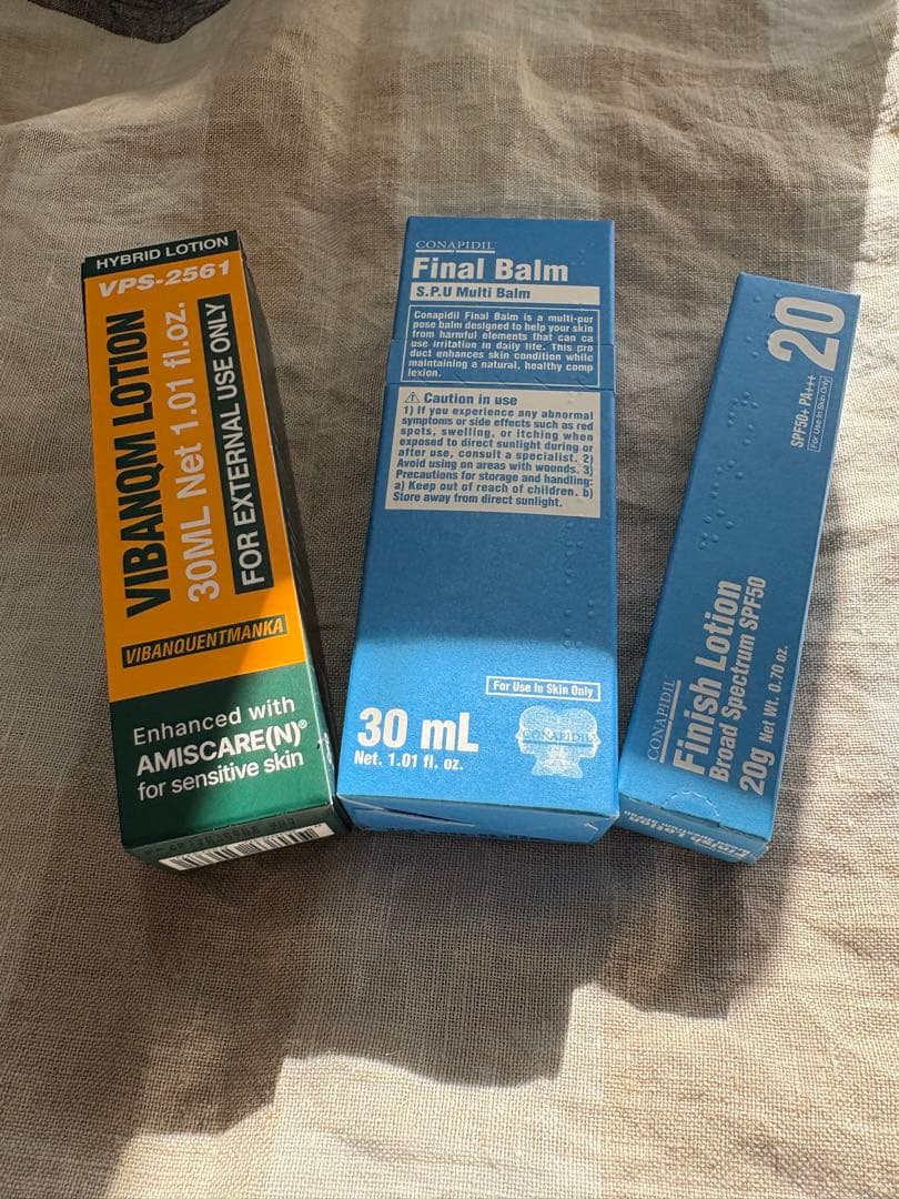 【韓国正規品】VQMローション＆フィニッシュローション＆ファイナルバーム