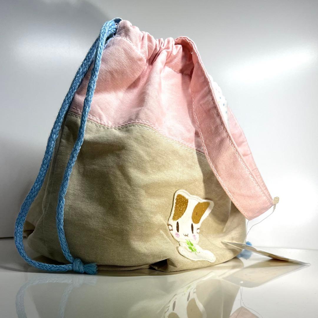 巾着袋 / マシュマロみたいなふわふわにゃんこ / サンリオ / 未使用