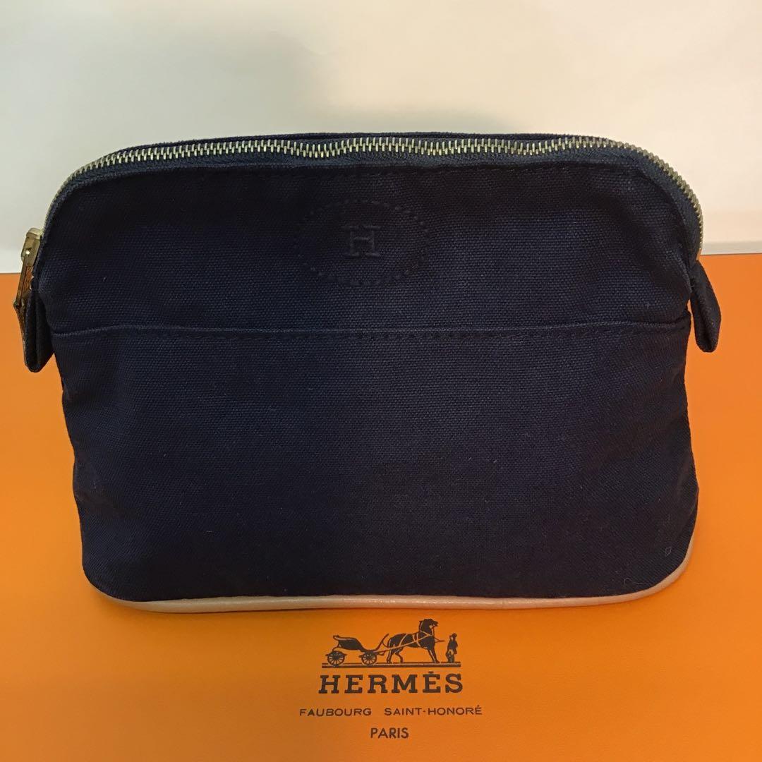 ‼️最終値下げ‼️❣️エルメス HERMES❣️ ボリードポーチ　小物入れ　ネイビー ポーチ 《ボリード》 ミニ | Hermès - エルメス-公式サイト