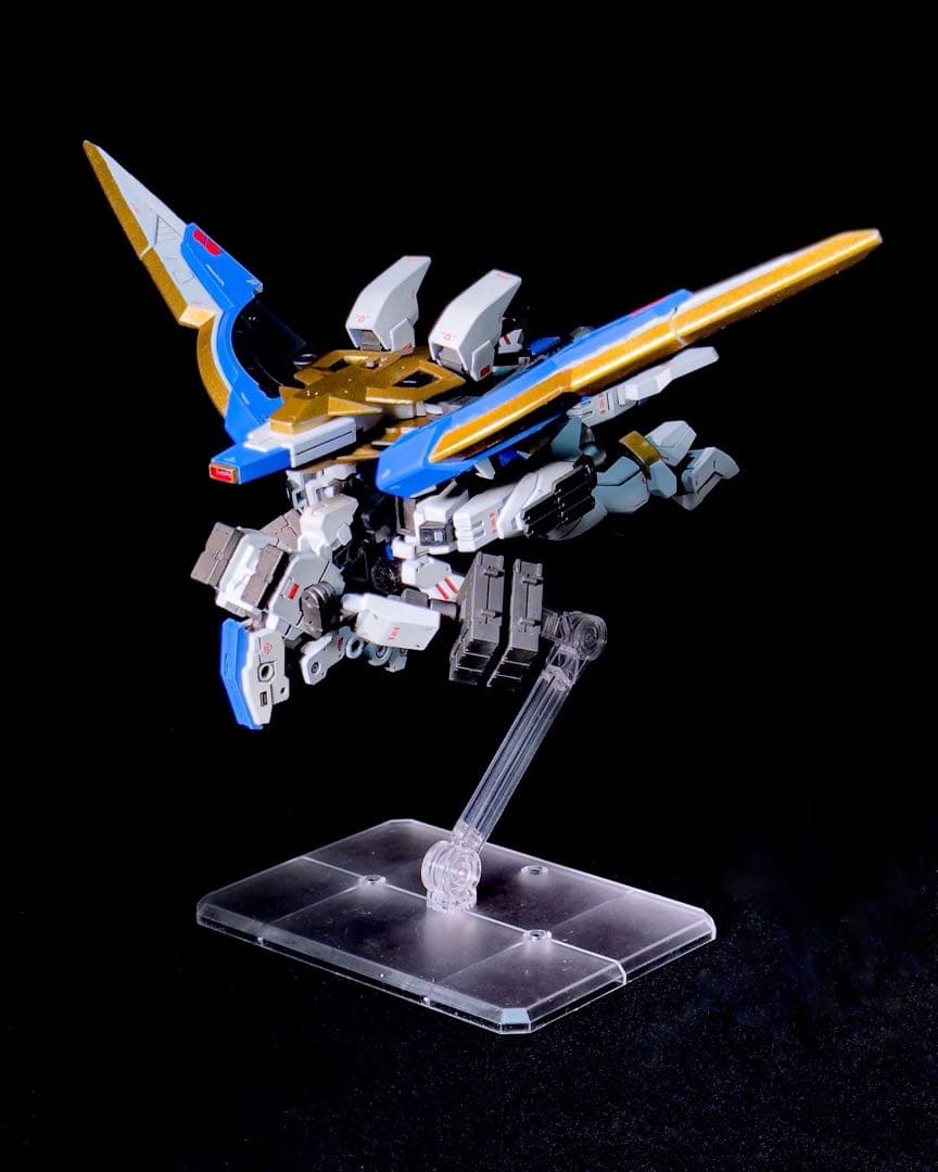 HG 1/144 ライジングフリーダムガンダム ミキシング 塗装済み完成品