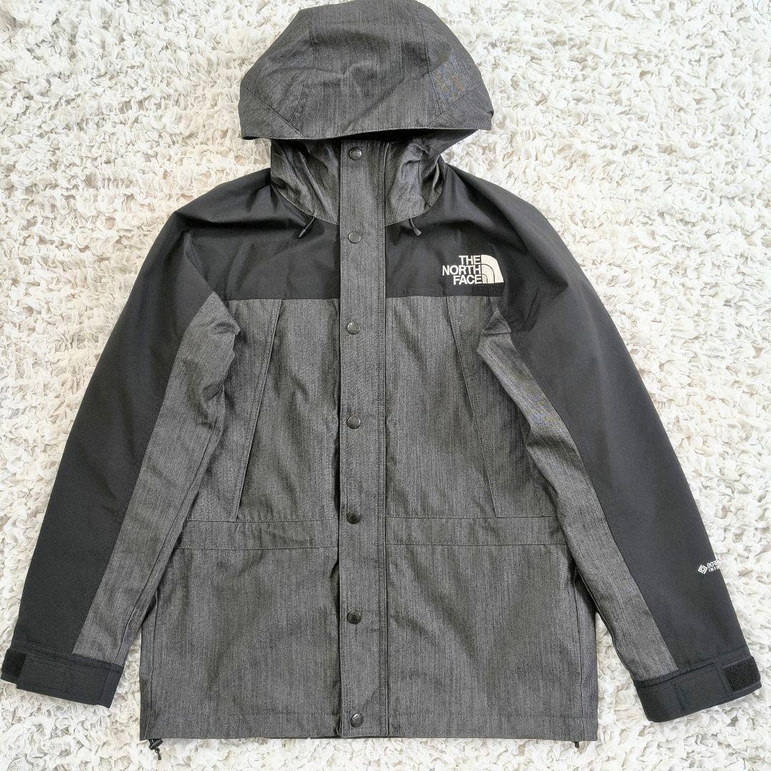 THE NORTH FACE マウンテンパーカー グレー・ブラック　デニム