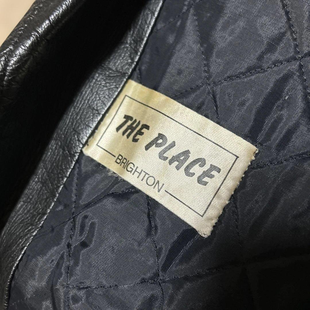 70s UK ヴィンテージ ライダース ロンジャン英国製666パンクルイス