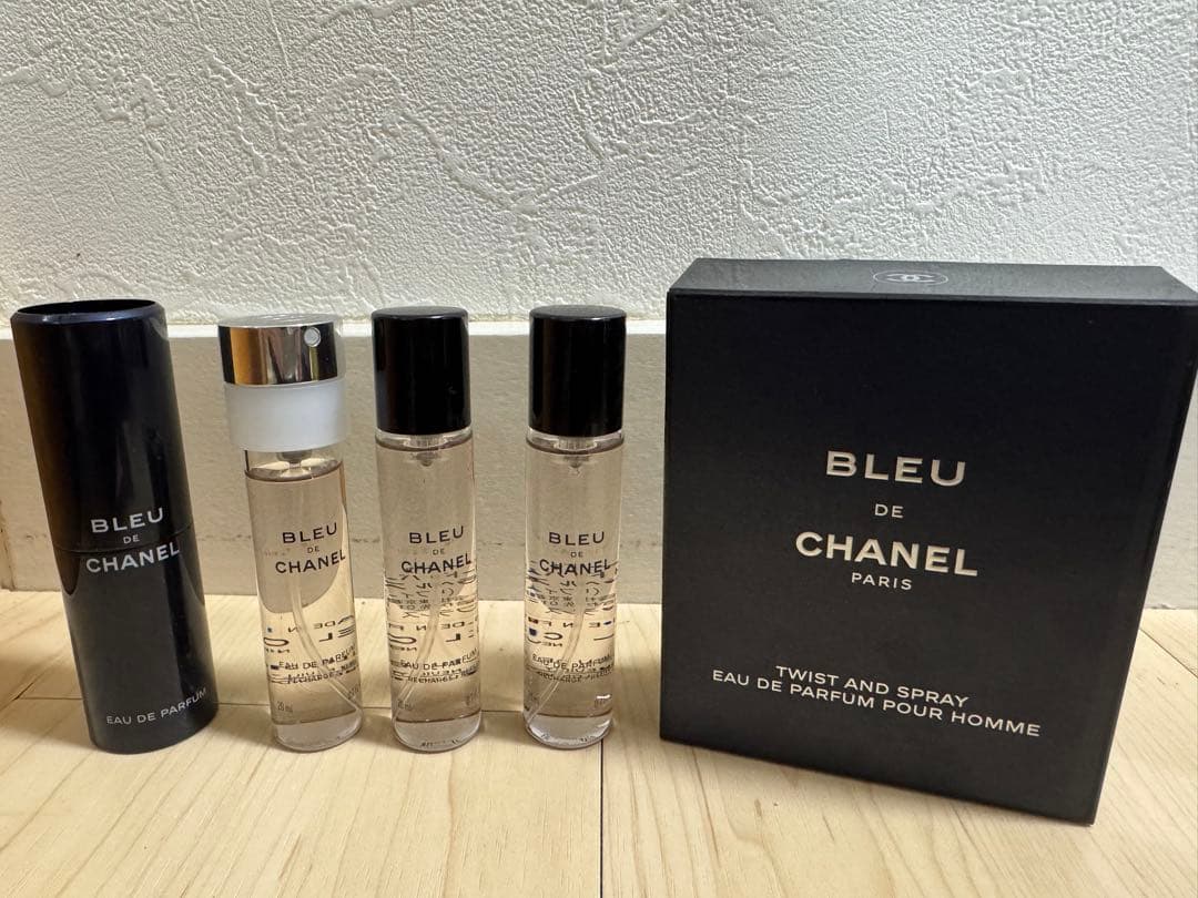 CHANEL ブルードゥシャネル　オードゥパルファムETP トラベルスプレイ