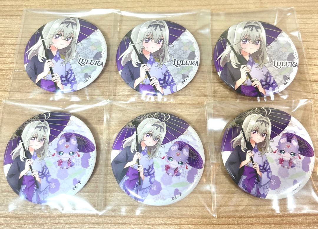 名探偵プリキュア 森亜るるか キュアアルカナ シャドウ 缶バッジ 極楽
