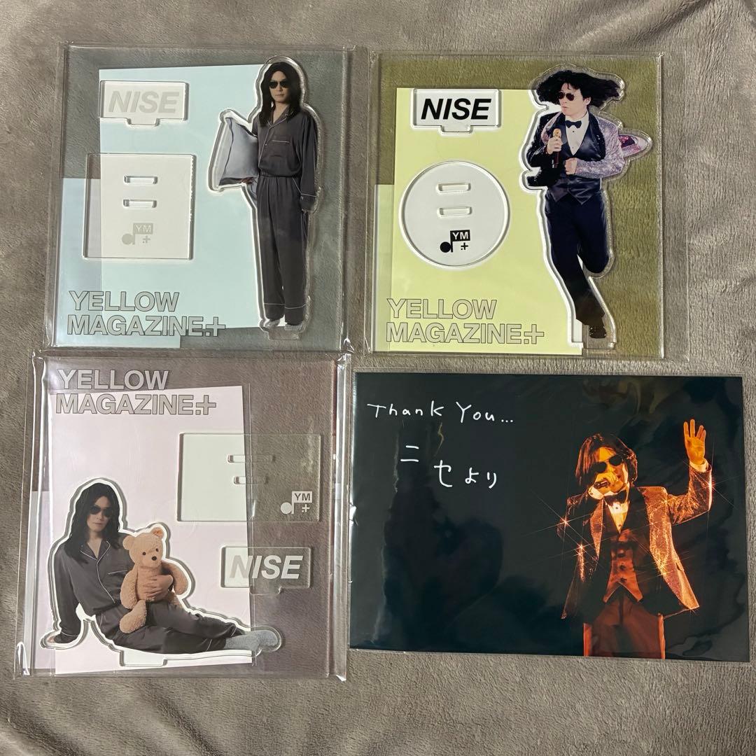 ニセ明 アクリルスタンド ブロマイド付き ニセさんのアクリルスタンド | 星野 源 | A!SMART