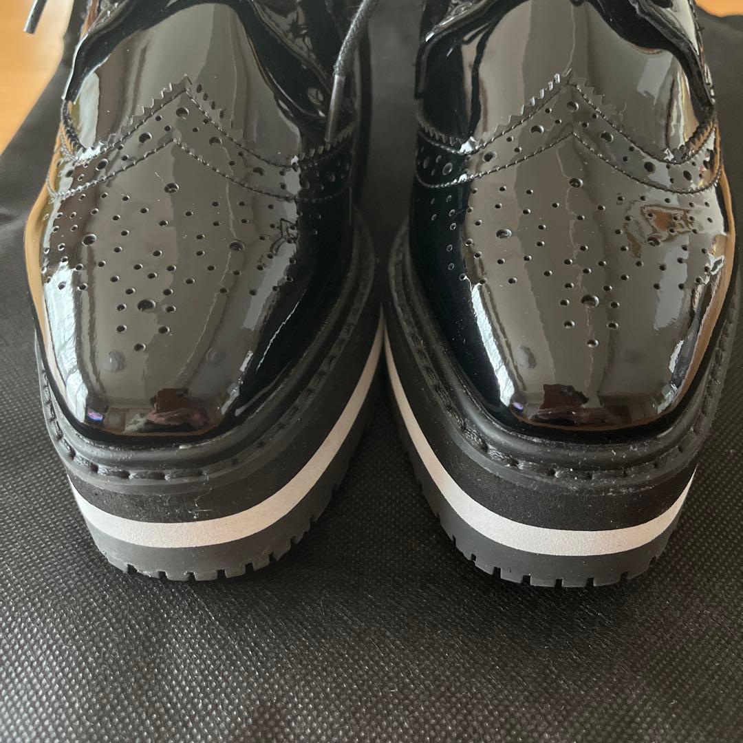 【新品未使用】ST ANDREWS ゴルフシューズ 23.0cm ブラック　厚底