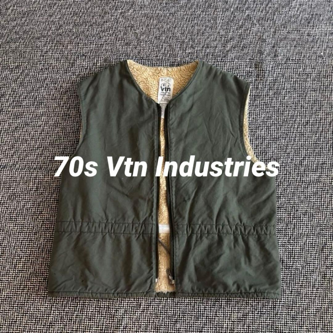フランス製 Vtn Industries フレンチワーク ベスト ジャケット