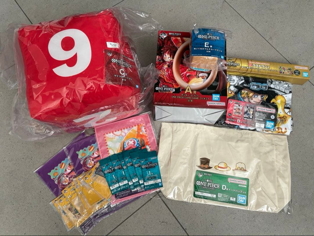 一番くじ　ワンピースカード　セット