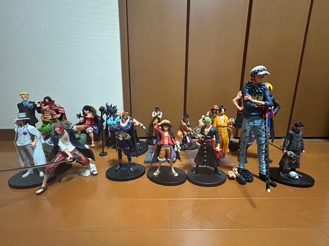 ワンピースキャラクター フィギュア34体セット