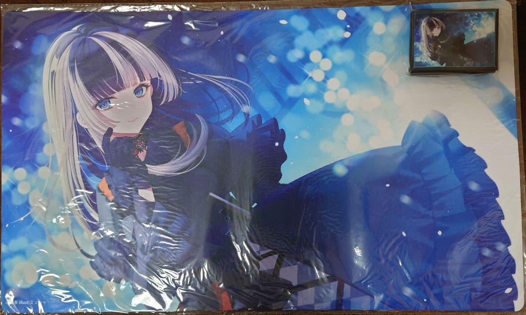 ホロライブReGLOSS 儒烏風亭らでん　プレイマット　スリーブ　セット