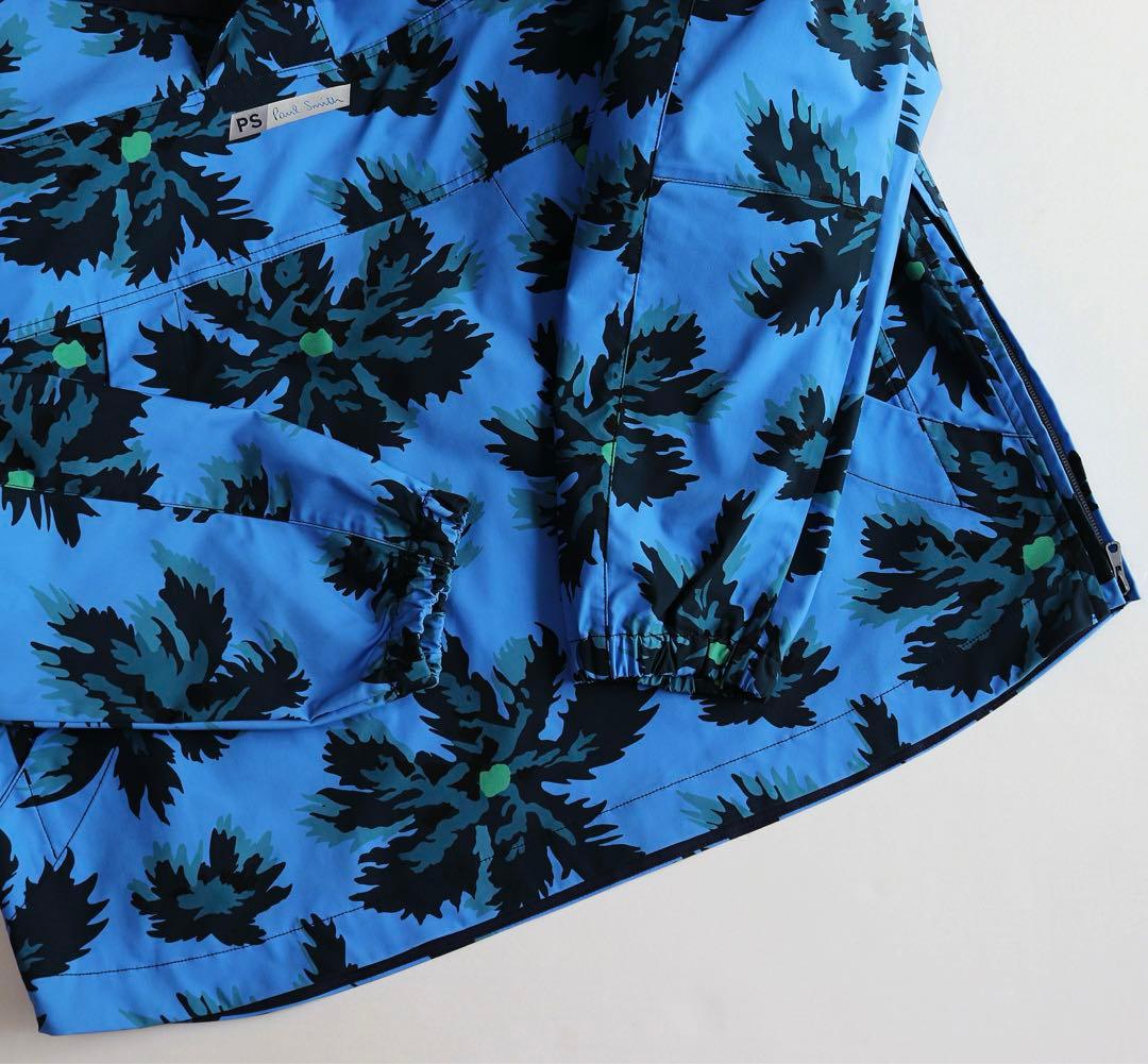 《ポールスミス 》新品 ビッグポケット パルミラの木柄 プルオーバーブルゾン L