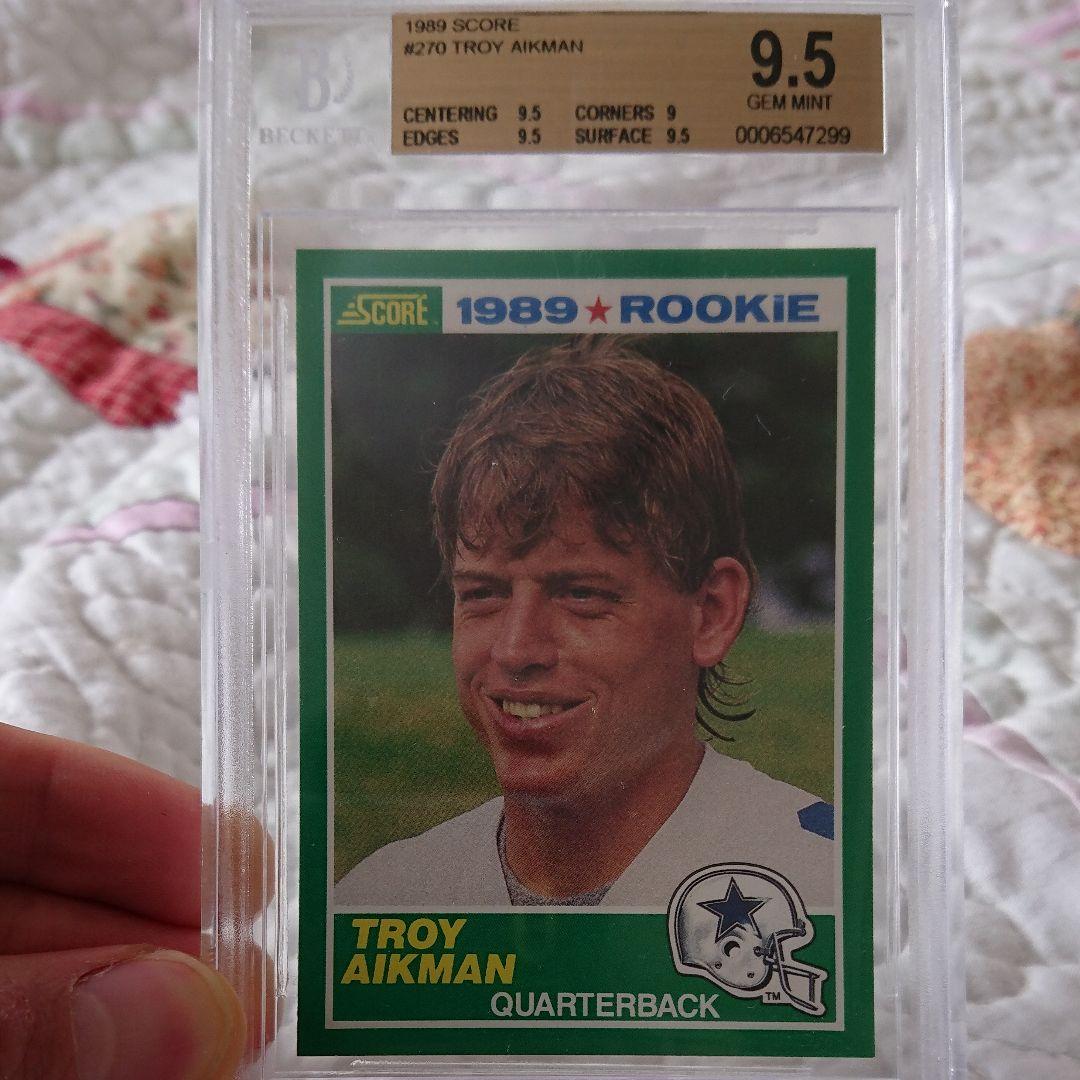 その他 TROY AIKMAN ROOKIE bgs9.5