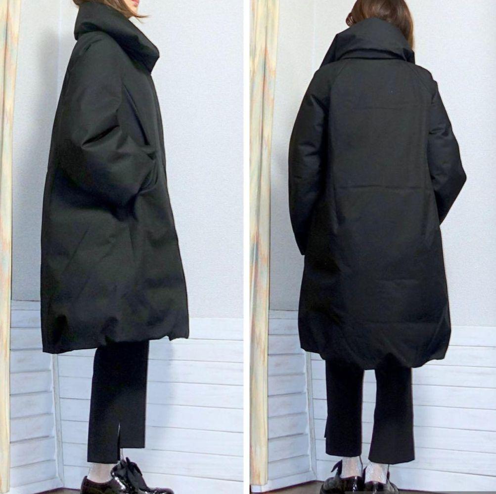 ユニクロ UNIQLO +j プラスジェイ ハイブリッドダウンコート 黒 新品