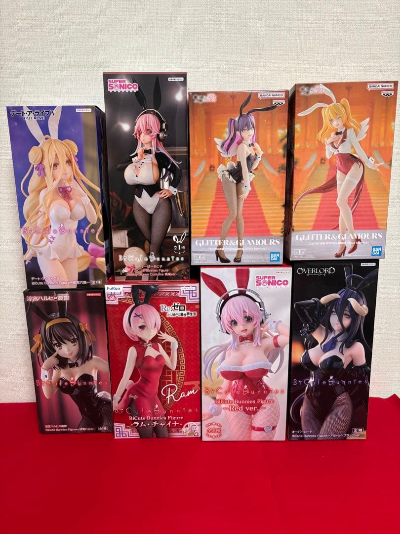 美少女フィギュア　バニーガール 8体　まとめ売り