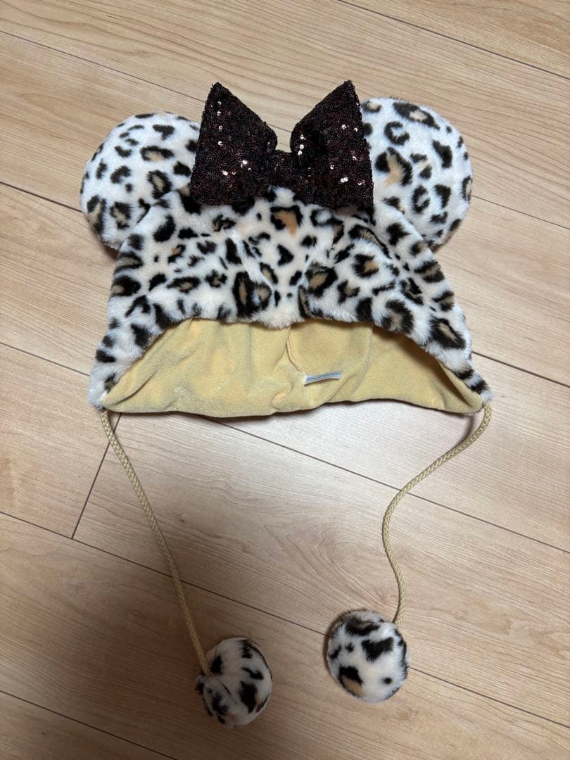2026年 東京ディズニーリゾート ヒョウ柄ミッキー型帽子 - メルカリ