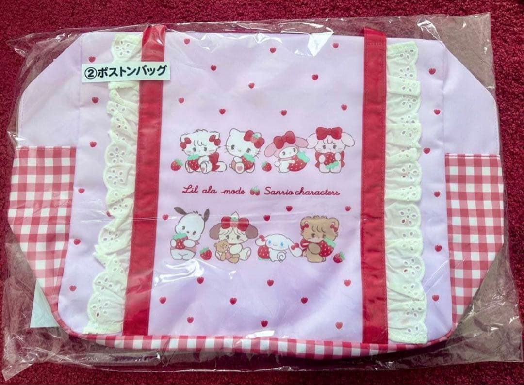 Lil ala mode×サンリオキャラクターズ 当りくじ ボストンバッグ - メルカリ
