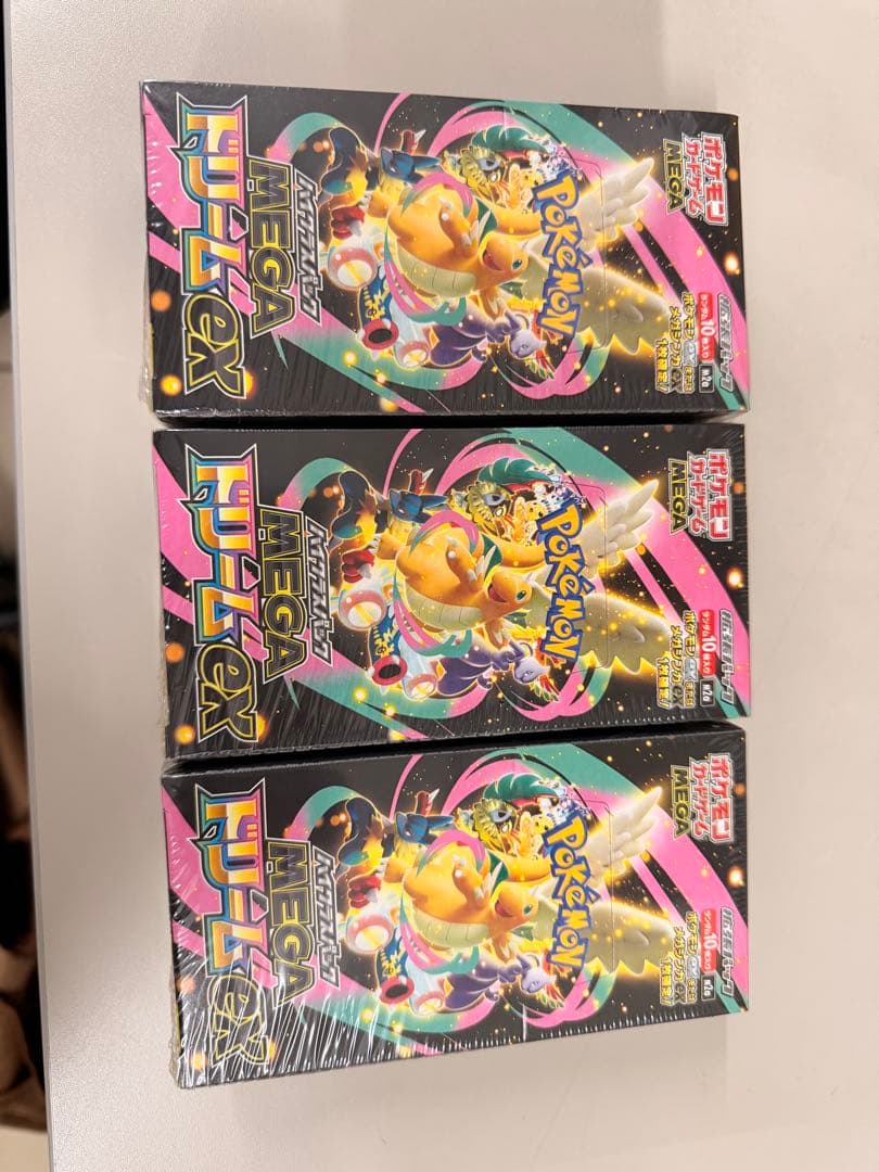 ポケモンカード MEGA ドリームex 3BOX - メルカリ