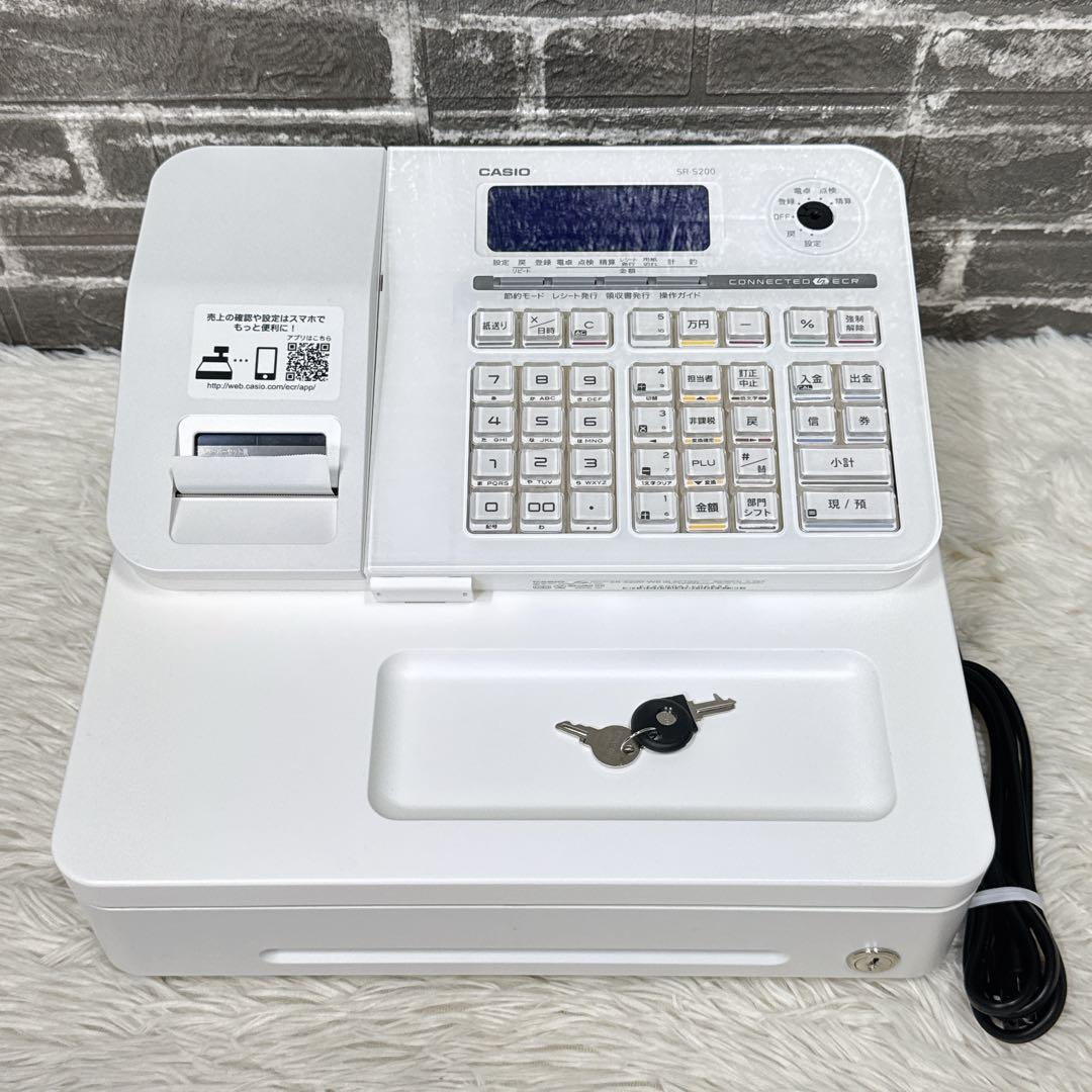 CASIO/カシオ レジスター SR-S200 Bluetooth インボイス
