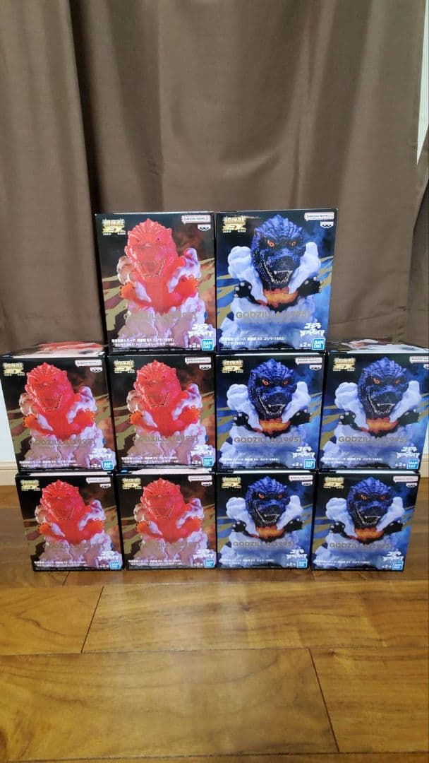 東宝怪獣シリーズ 鎮座獣EX ゴジラ (1995) 10個セット - メルカリ