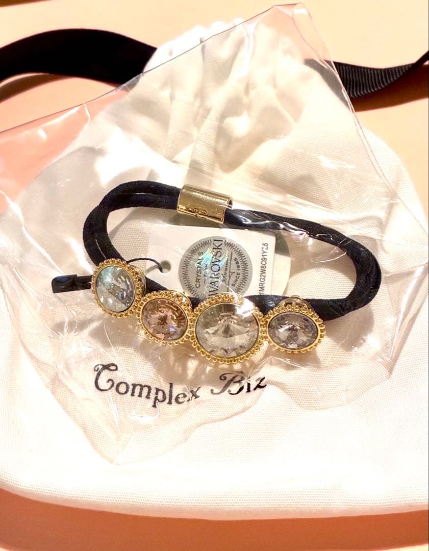 Complex Biz スワロフスキー　ポニー　コンプレックビズ　新品　未使用