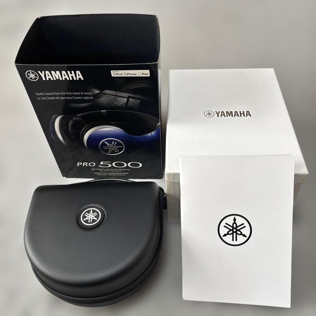 YAMAHA HPH-PRO500 BLUE ヘッドホン Vロッシ サイン入り S115407693