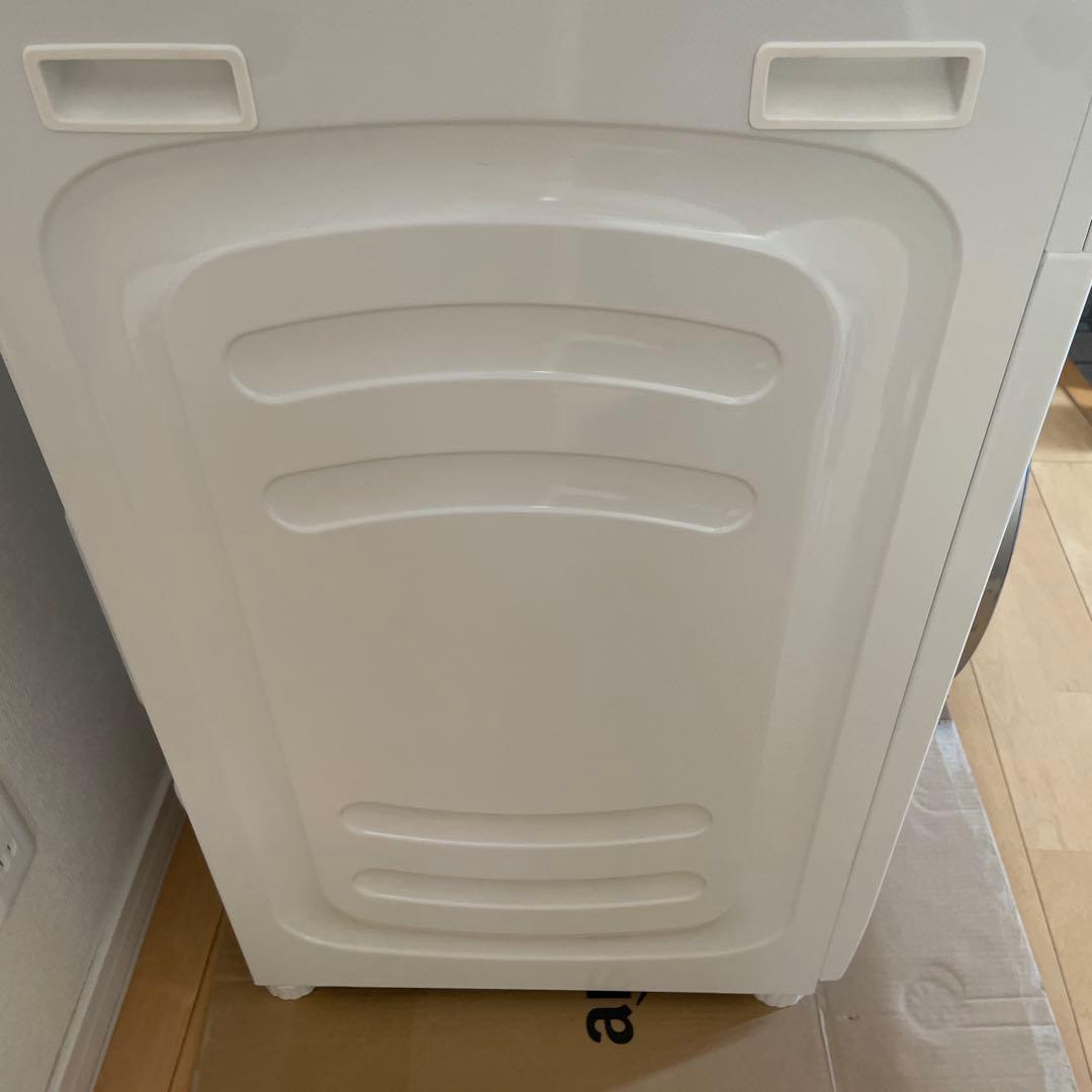 ニトリ2025年製10㎏ドラム式洗濯乾燥機 乾燥5㎏ 送料込 かさ上げ台付き