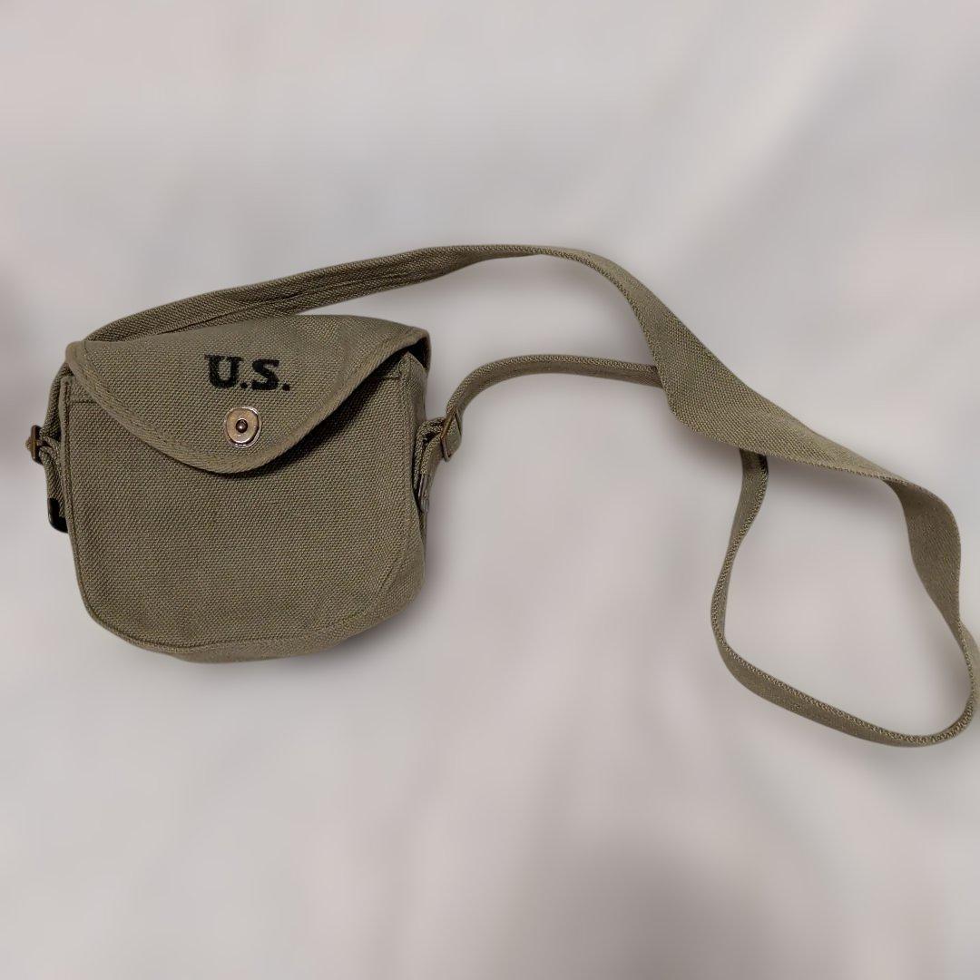 JT＆L製　トンプソンサブマシンガン　ドラムマガジンポーチ　OD キャンバス生地