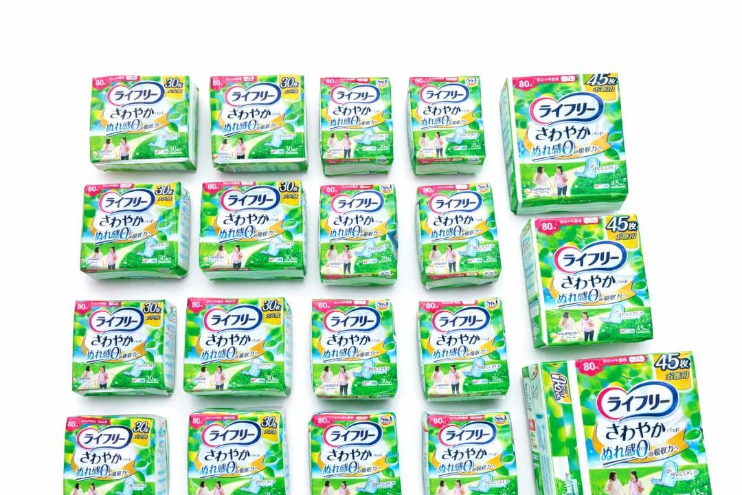 ➉【ライフリー】 さわやかパッド 80cc　まとめ売り