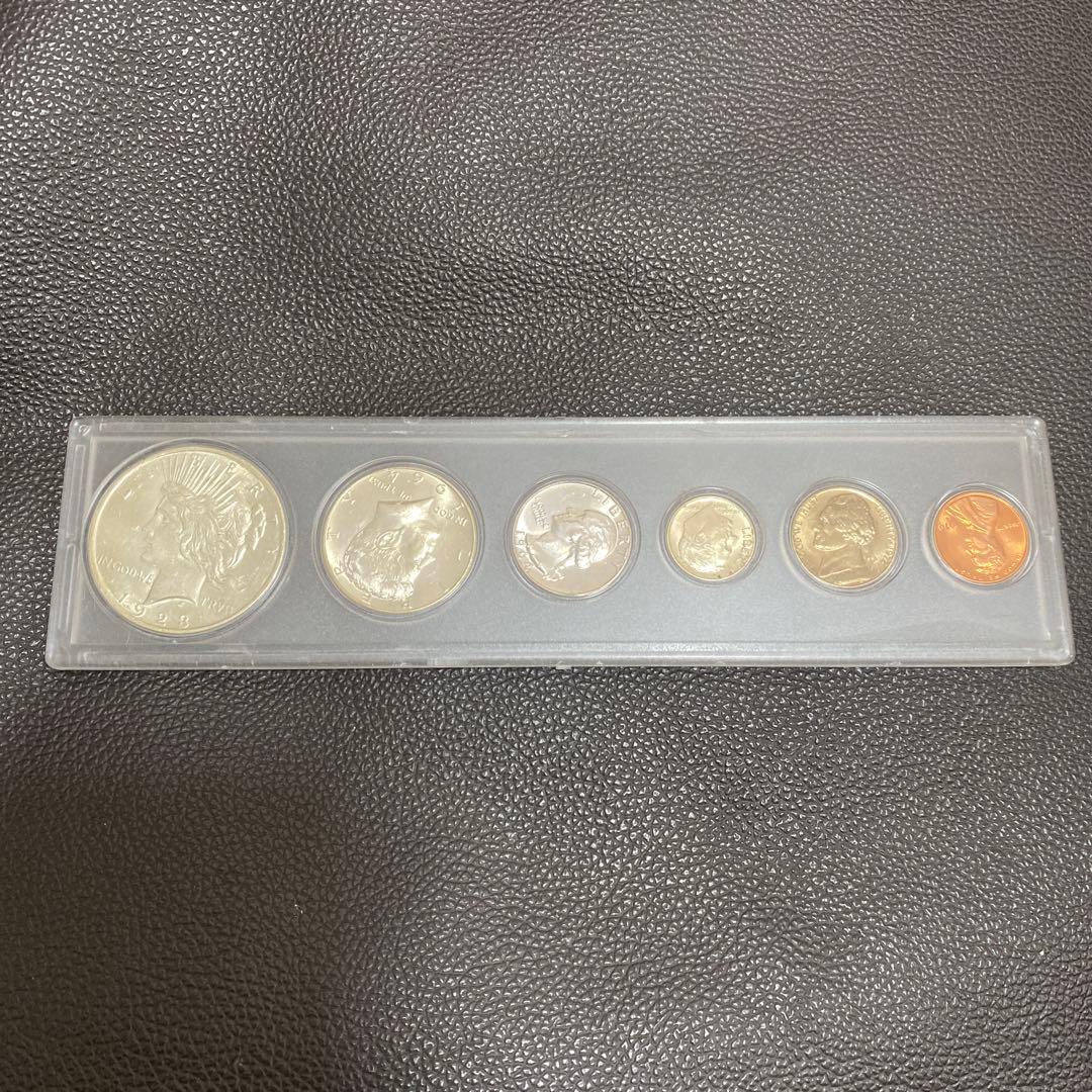 ピースダラー ケネディ クォーター 銀貨 1923 セット