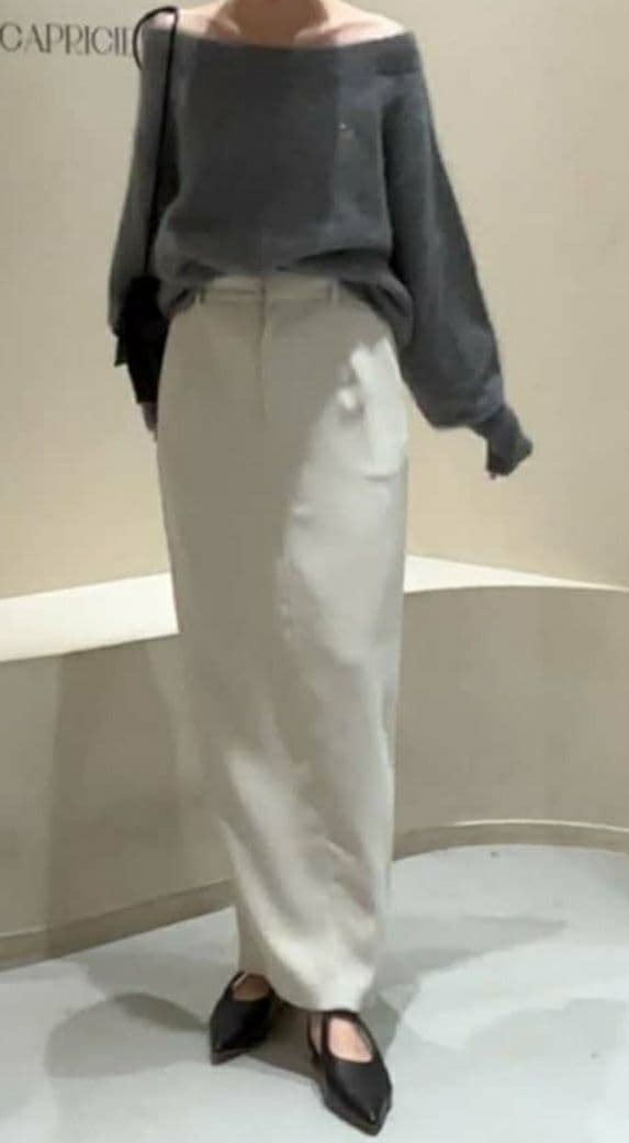 CAPRICIEUX LE'MAGE【C.L】FOXカシミアボートネックニット - メルカリ