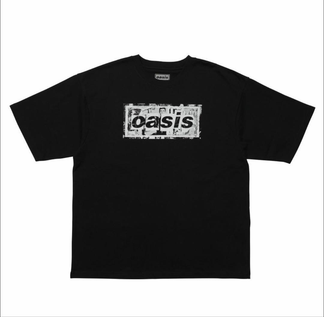 oasis live '25 ロゴTシャツ XLブラック 日本公式 Tシャツ Logo 【UKデザイン】 Black | Oasis Live '25 JAPAN Official