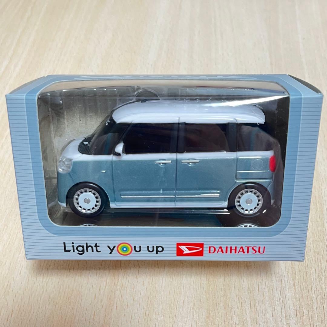 ムーヴキャンバス プルバックカー レイクブルー ツートン/move canbus