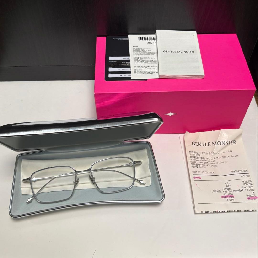 メガネ・老眼鏡 GENTLE MONSTER aba 02