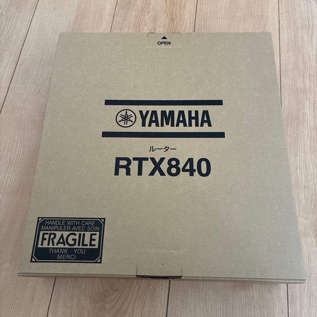 新品 YAMAHA RTX840 有線LANルーター 2/10〜14発送NG