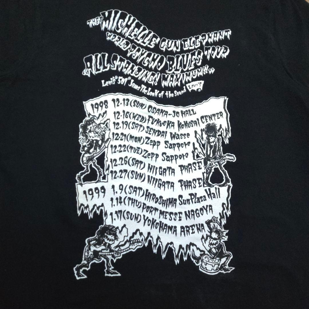 ミッシェルガンエレファント×Levi's 1999ツアーTシャツ - メルカリ