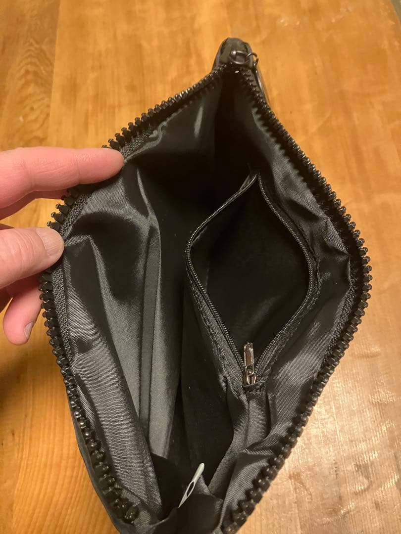 非売品】CHANEL シャネル ノベルティ ブラック ナイロンポーチ - メルカリ