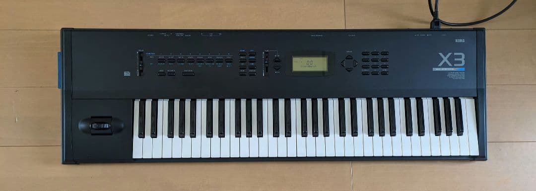 KORG　シンセサイザー　X3　音色データ復旧　ベルトレスFDD交換品