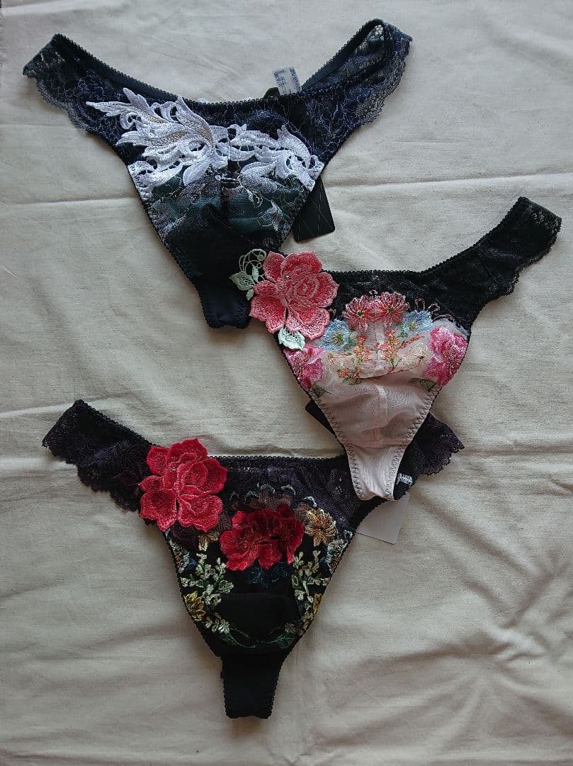 ワコール サルート メンズTバック Lサイズ 3枚set