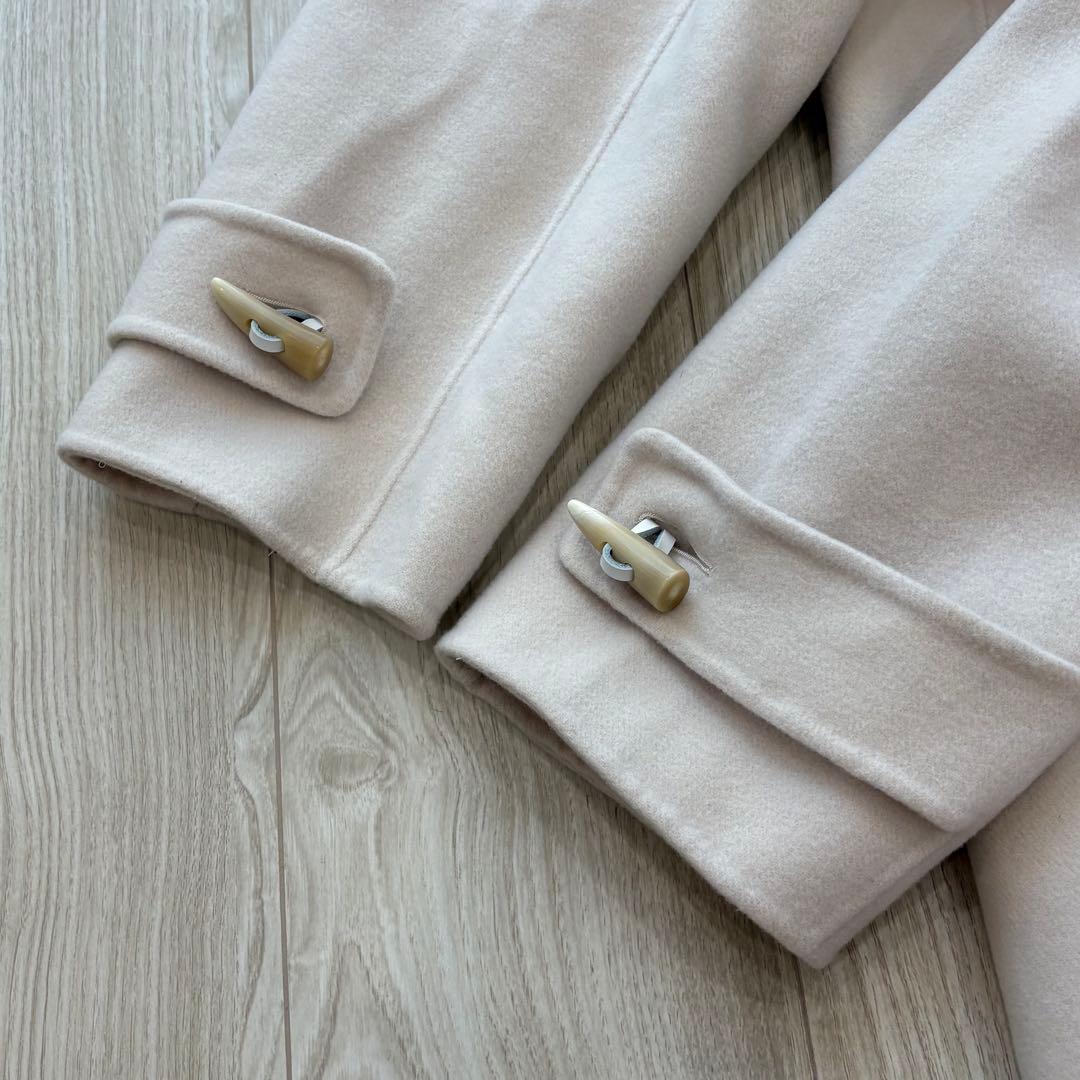 美品】UNITED ARROWS ダブルフェイス ダッフルコート オフホワイト