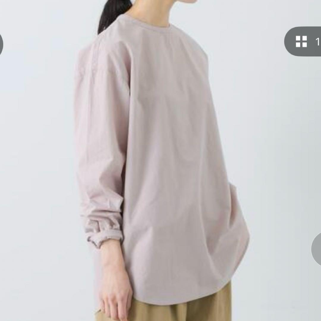 かぐれコットンシルククルーネックプルオーバー最終お値下げ‼️