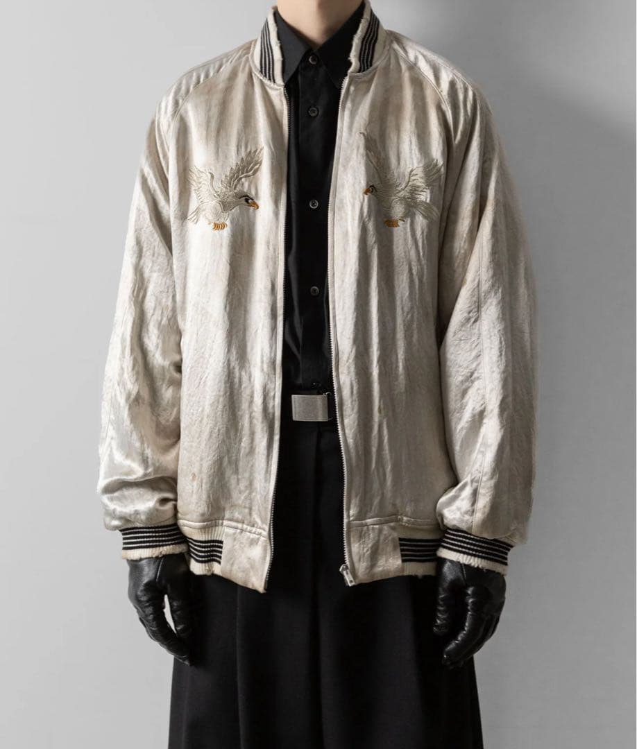 新品 ssstein ヴィンテージ加工 リバーシブル スカジャン　ケイタマルヤマ