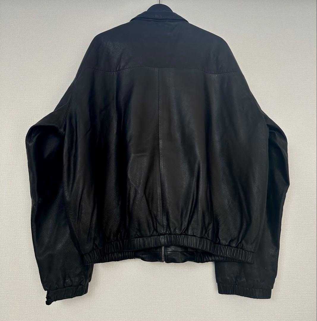 超超スペシャル ポニー無し 90s ラルフローレン レザー ジャケット XL