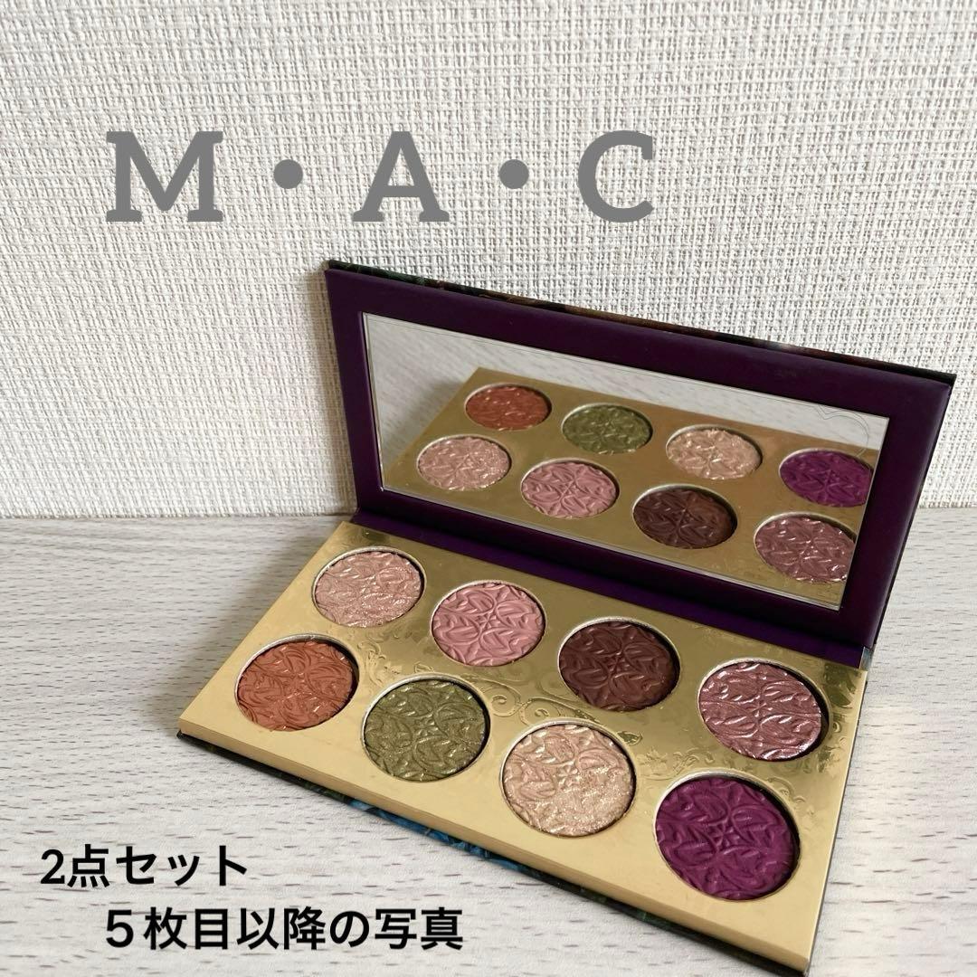【極美品】M・A・C フィーストユアアイズアイシャドウパレット&レッツロール